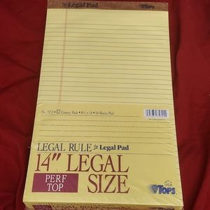 12 Legal Pads